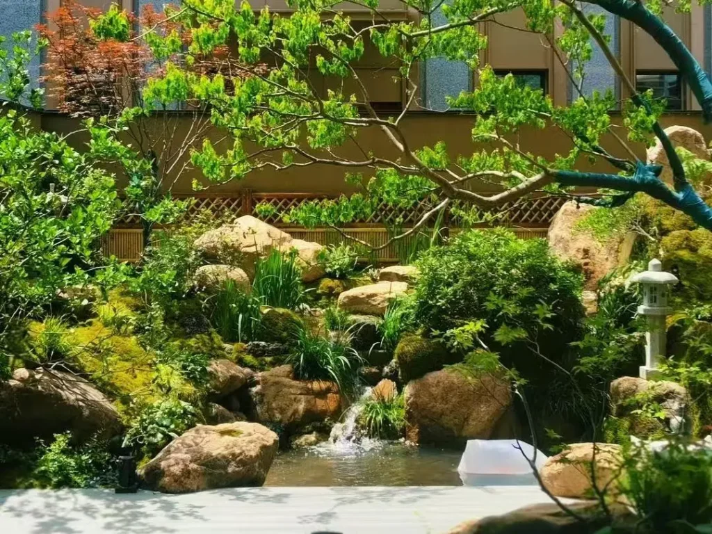 Heavy-duty waterproofing membrane for irregular shaped landscape ponds and waterfalls