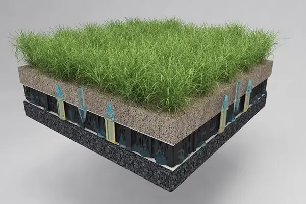 Subsurface passive irrigation system using wicking cones for urban landscape watering