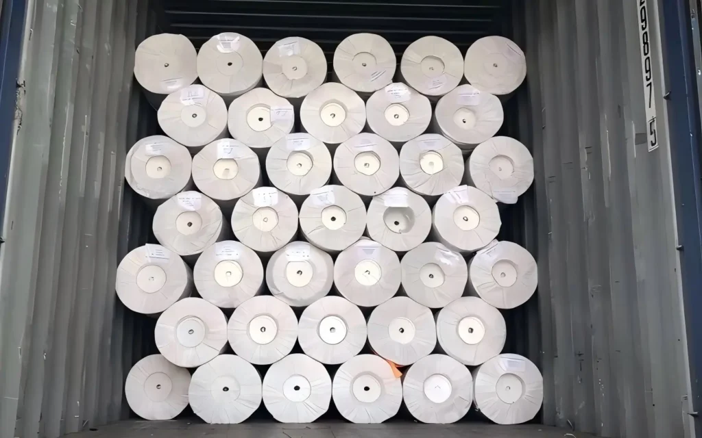 High-durability HDPE geomembrane liner roll showing chemical resistance and UV stability for long-term containment