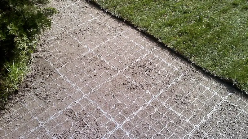 Heavy-duty HDPE permeable ground grid for horse paddocks and driveways to control mud and support heavy loads