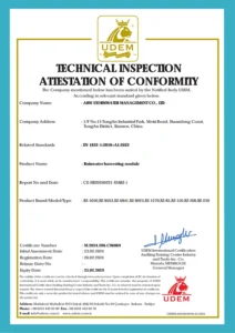 Environmental and safety certification (ISO 14001, 45001) for responsible manufacturing
